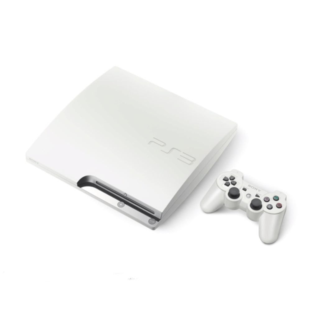 Sony PlayStation 3 Slim (Bianco, 320GB) Ricondizionato